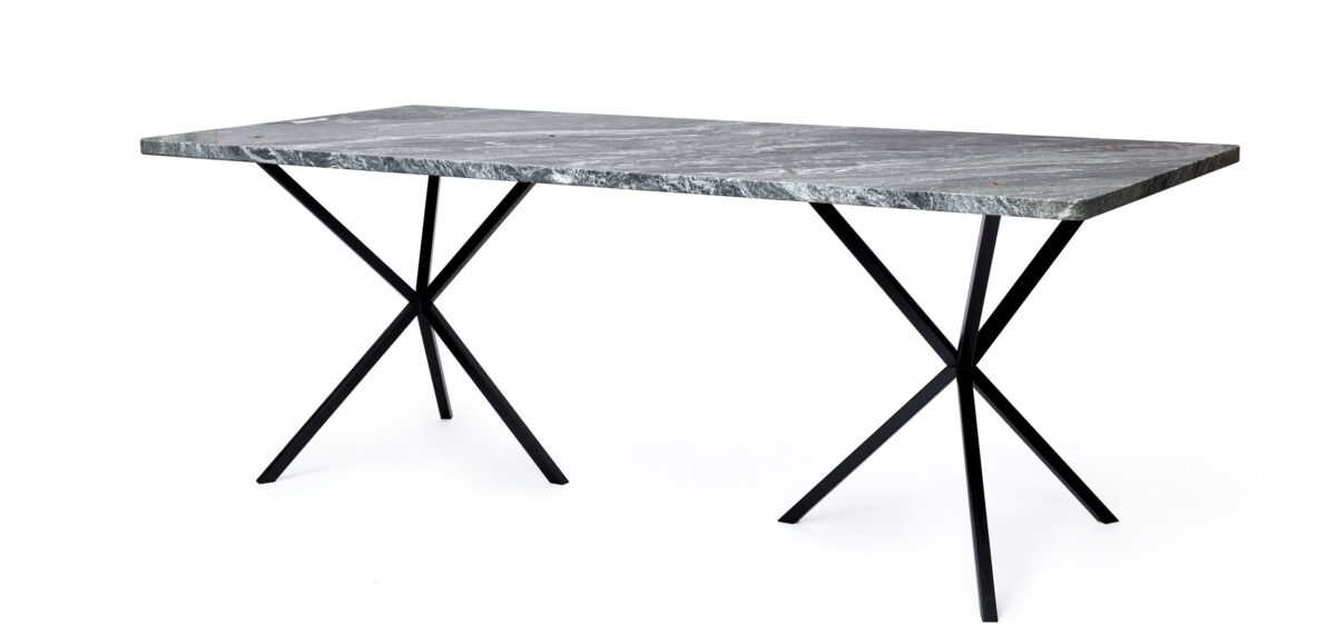 NEB Rectangular Table in Verde Italia Granite
